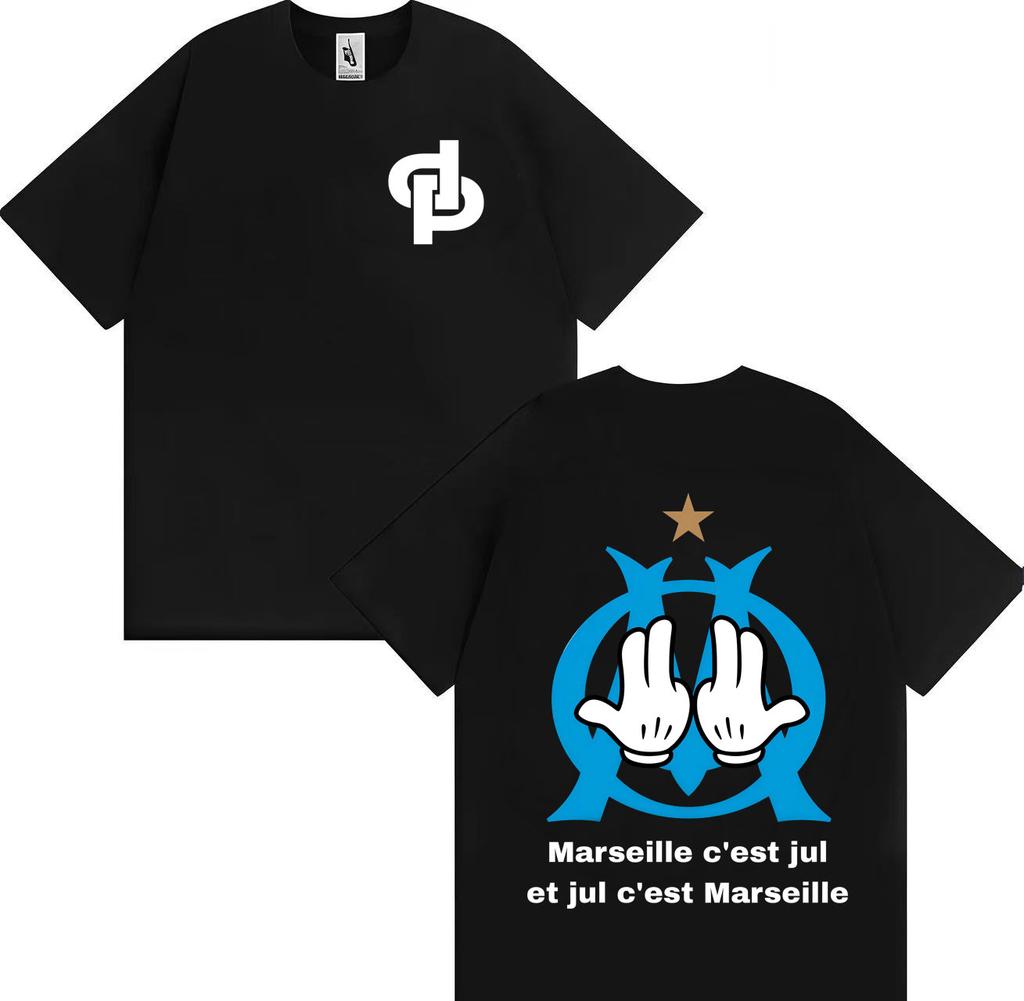 Rapper Jul New Album Graphic Print Loose Tshirt Man Woman Fashion Gothic Casual T Shirt Shortsleeved Cotton Oversized Cozy Tops