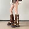 Warm Snow Boots Winter Round Head Thick-soled Piled Thick Boots