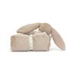 JELLYCAT Shy Beige Bonnie Bunny Blanket Soothing Doll Periphery