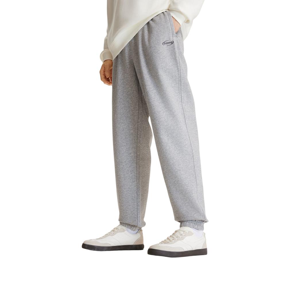 Li Ning Sports Lifestyle Series Logo Embroidered Letter Sweatpants Men Bottoms AKLW271-2