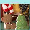 Festliches Weihnachtsbär-Nikolaus-Kissen aus weichem Plüschmaterial für die Wohnzimmerdekoration