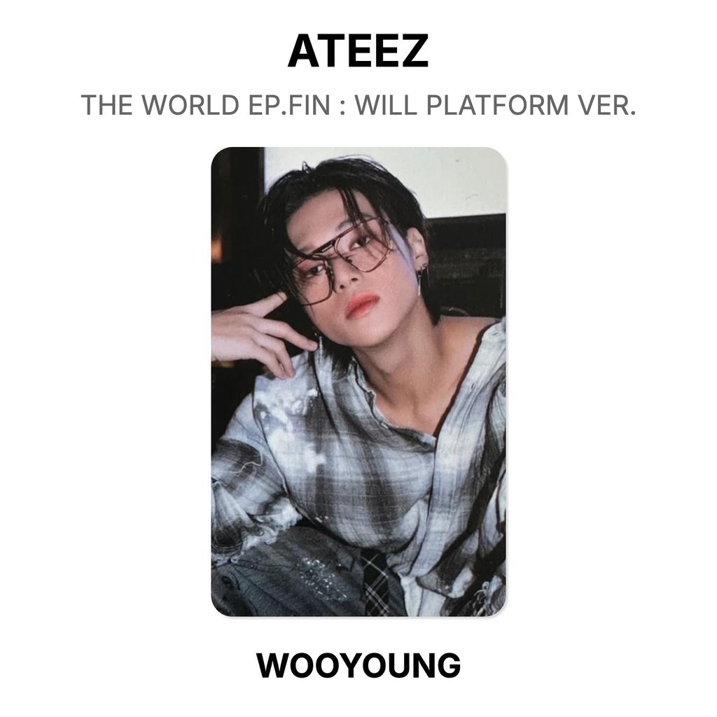 ATEEZ THE WORLD EP.FIN : WILL PLATFORM VER. Official Photocard