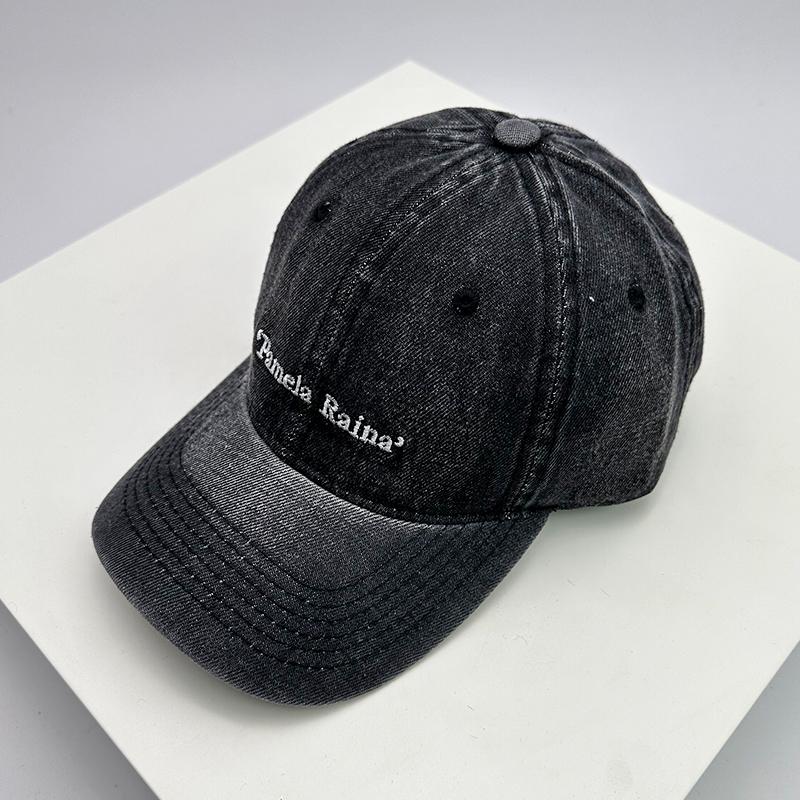 Baseball Her Him For Women Men School Old Vintage Caps Peaked Hats Cotton Embroidery Washing Versatile Snapback Fashion Denim Letter Outdoor