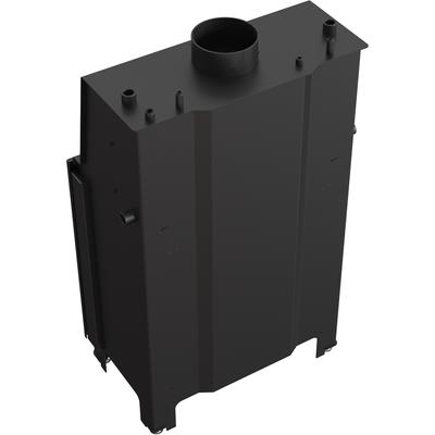 Water Heating Fireplace KRATKI MBA 17 kW Ø 200 Black Thermotec Lining