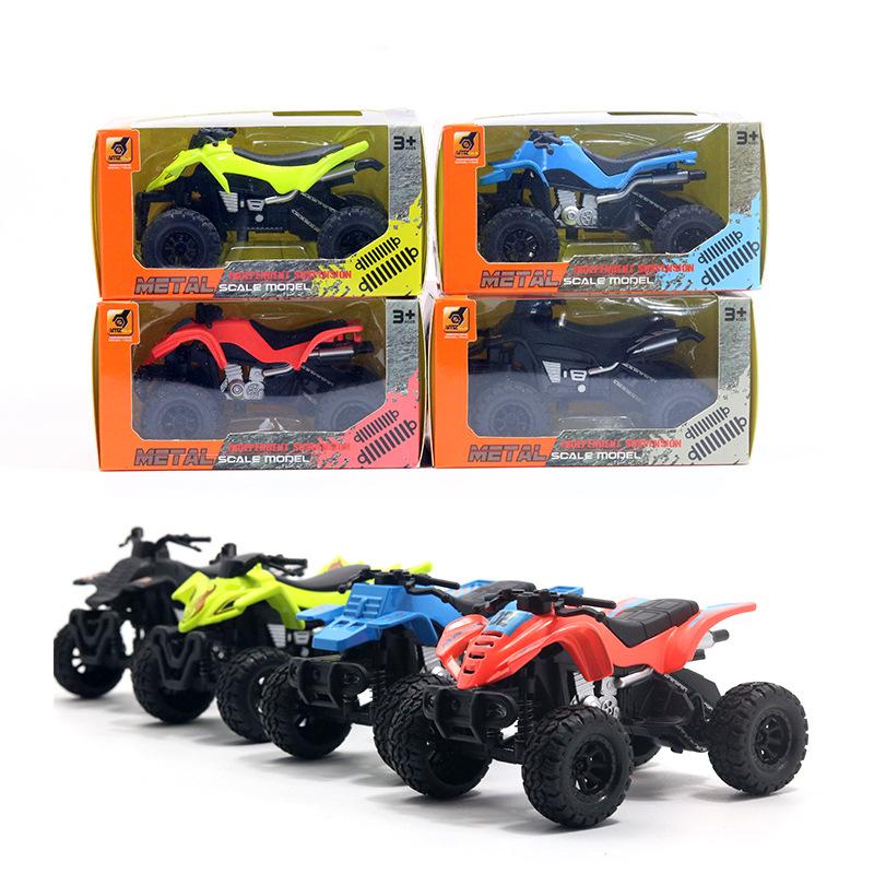 Strand Motorrad Allrad Offroad Big Foot Legierung Modell Kinder Spielzeug Auto Junge