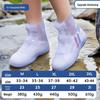 Copriscarpe in Silicone Antipioggia Impermeabili Antiscivolo - Durevoli, Riutilizzabili, Protezione Alta per Donna, Uomo e Bambini.