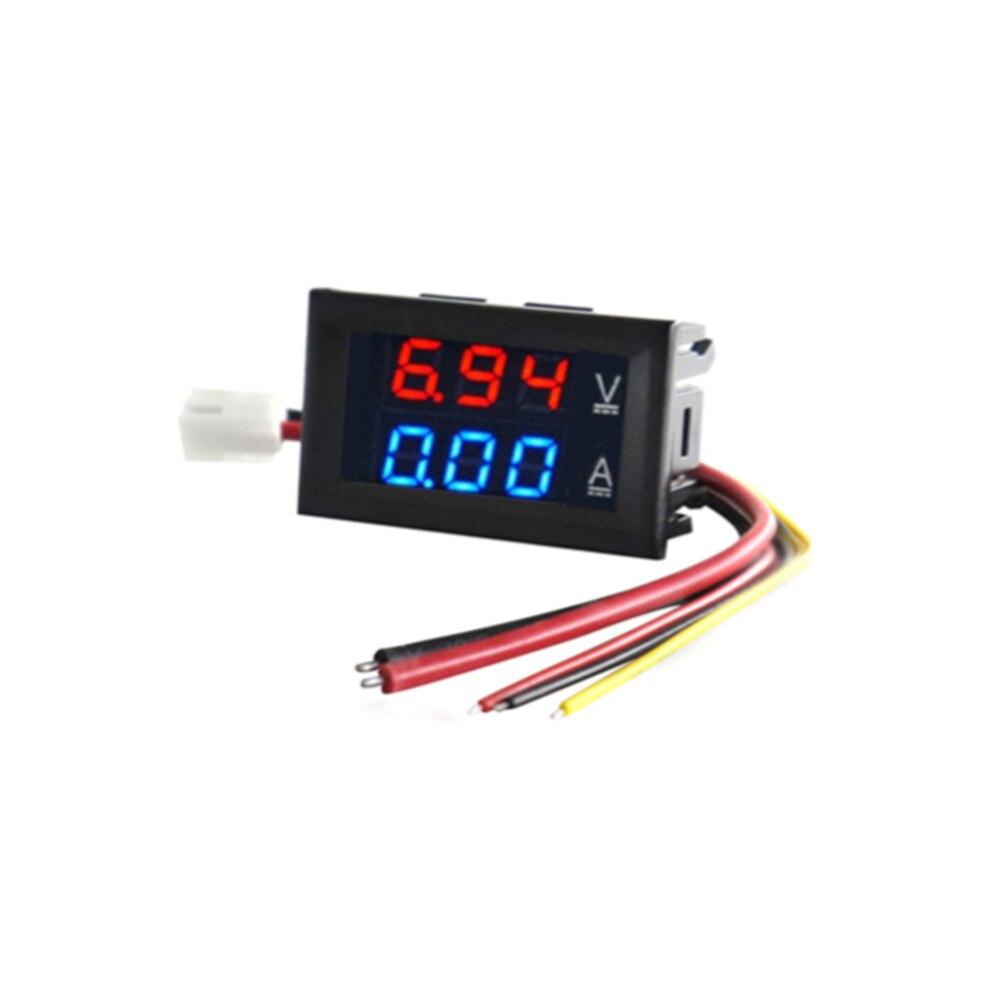 DC 100V 10A Voltmeter Ammeter Red LED Panel Amp Dual Digital Volt Meter Gauge DC 100V 10A Voltmeter Ammeter Red LED Panel Amp Dual Digital Volt Meter Gauge
