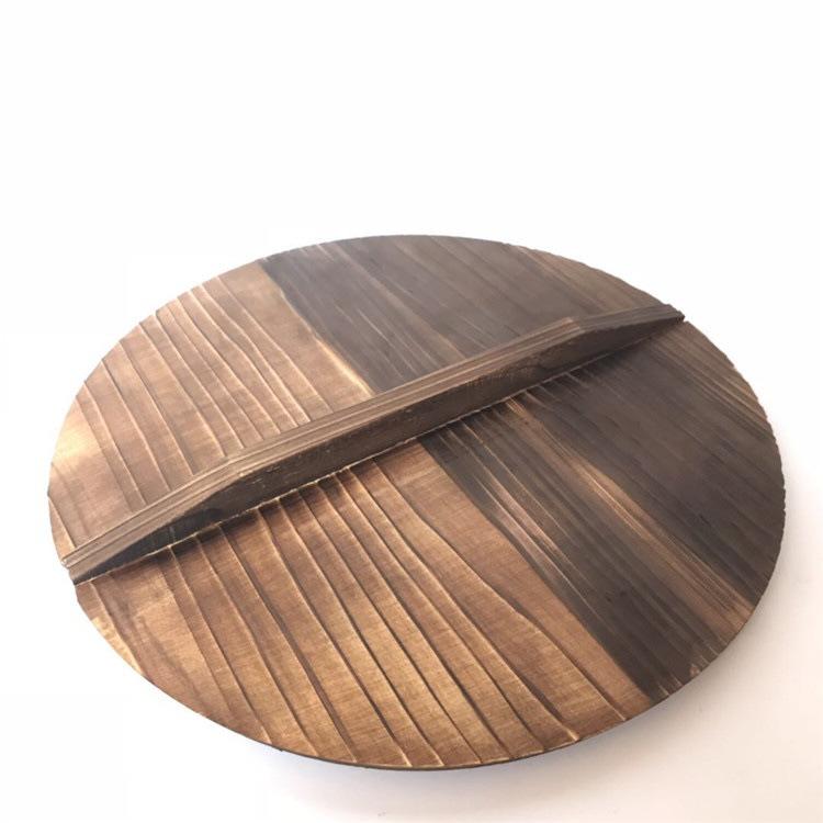 Solid Cedar Wood Pot Lid for Pans & Lids Replacement