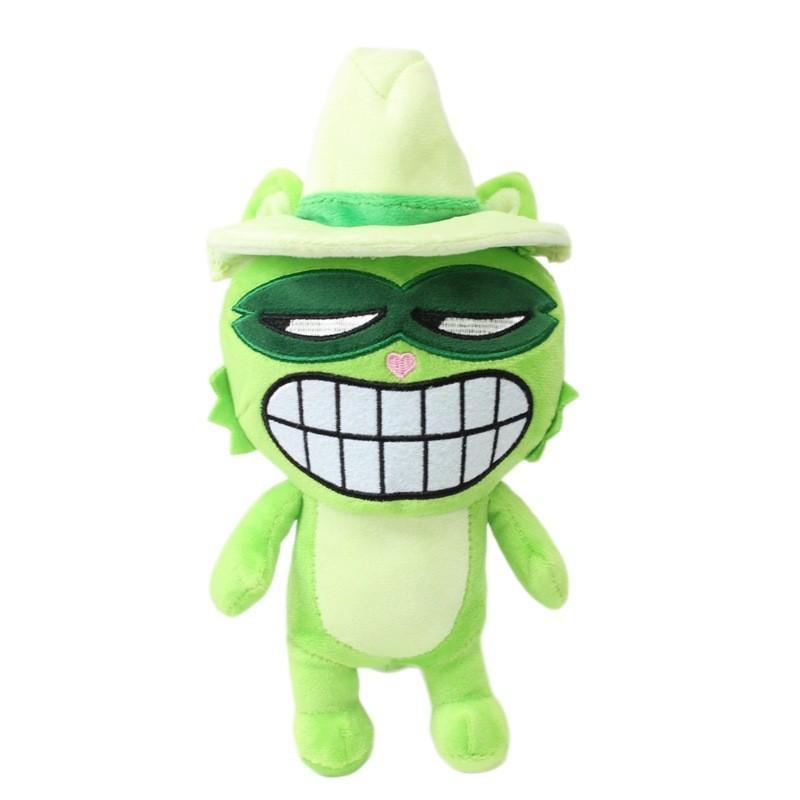 28cm Happy Tree Friends HTF Flippy Fliqpy Plush Toy Anime Cosplay Doll Soft Stuffed Pillow Kids Christmas Gift