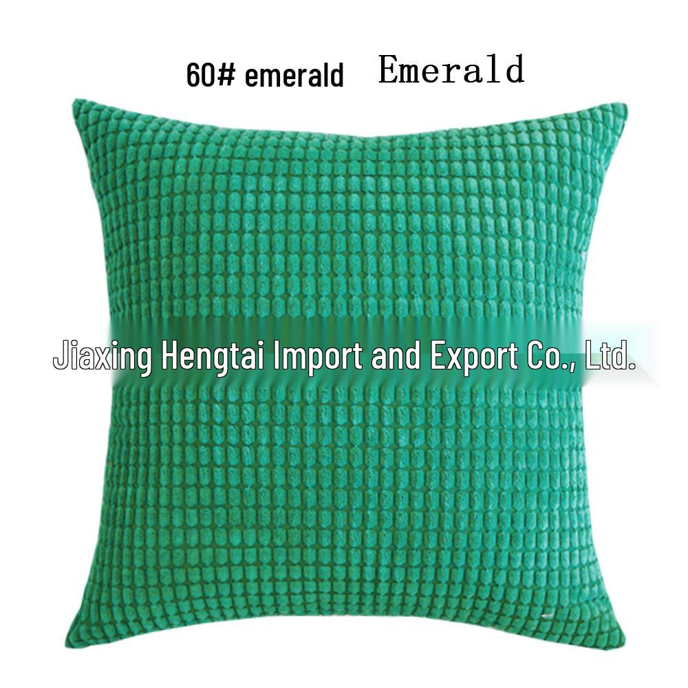 Corduroy Plush Velvet Sofa Throw Pillow Cover Cushion Cover