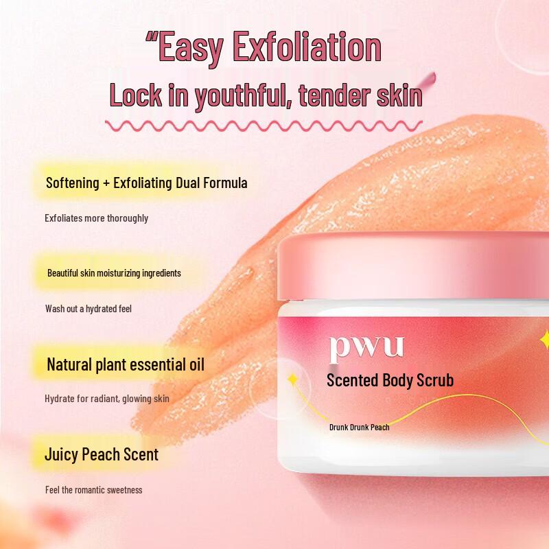 PWU Exfoliating Fruity Body Scrub & Bath Salt 260g