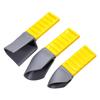 3 Pieces Precise Corner Scraper Set Featuring ABS Nylon Grip for Smooth Grouting On Various Surfaces Including Tiles and Exteriors