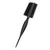 Double Sided Hair Brush Comb Rat Tail Fine Tooth Styling Comb for Sectioning Parting Black