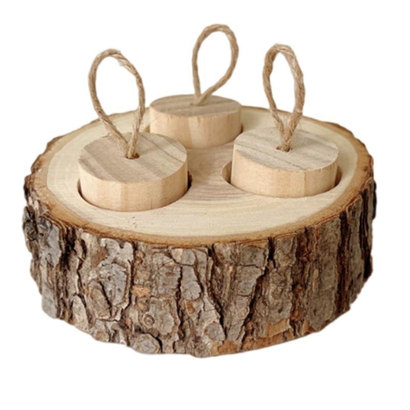 

Small Pet Feeder Entertainment Foraging Toy Treats Feeders Dispenser Funny Training Toy for Hamsters