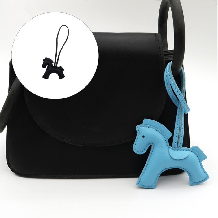 Leather Horse Keychain Combining Superior Strength Portability and Fashion Appeal for Everyday Carry