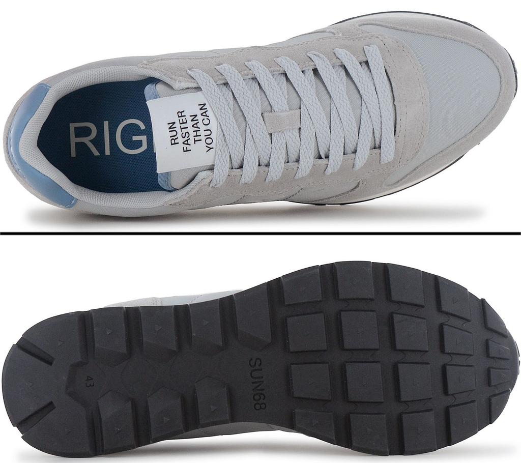 Sun68 Tom Solid - Men's Sneakers Shoes Grey Z36101-06 ORIGINAL