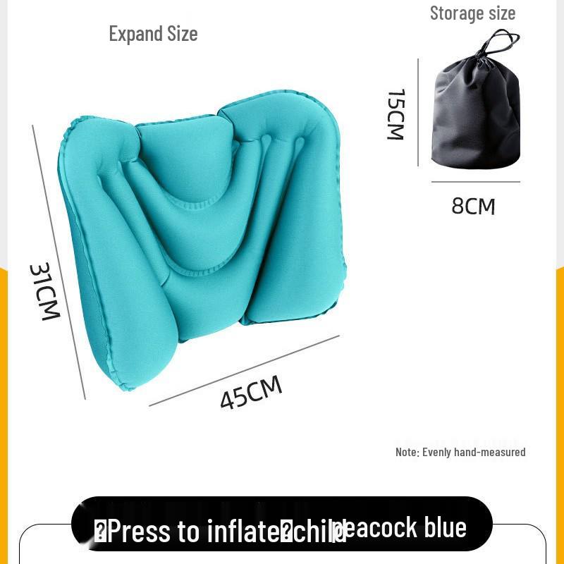 

Подушка-поддержка поясницы Newcomer 0.01 для авиаперелетов на дальние расстояния – Портативная подушка с надуванием от нажатия