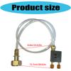 Portables Gas Cylinders Adapter Safe Durability Gas Converter Gas Stove Adapter for Outdoor Cooking