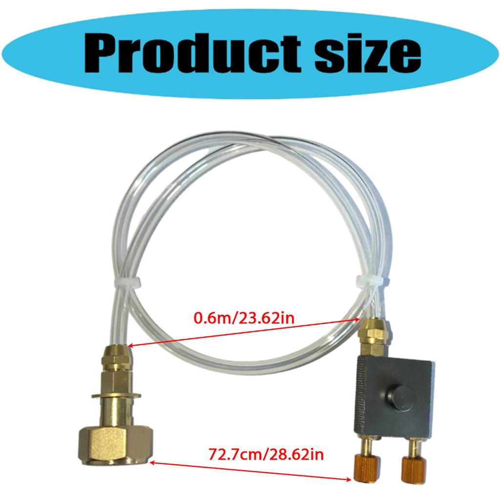 Portables Gas Cylinders Adapter Safe Durability Gas Converter Gas Stove Adapter for Outdoor Cooking