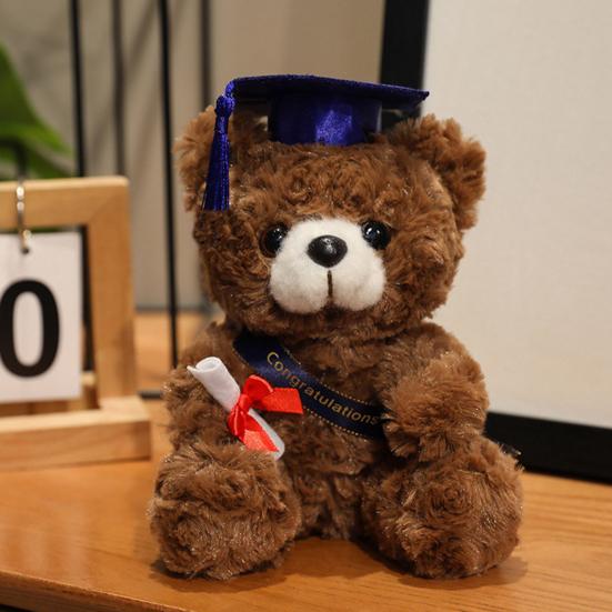 Personalized Graduation Gifts 2026 for Her, 7-Inch Teddy Bear, Soft Plush Graduation Mascot for College High School, Grade Graduation Gifts