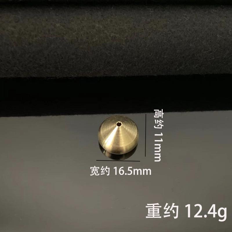 Brass gourd nine-hole incense plug handmade brass gourd incense plug pure copper incense burner gourd incense burner metal crafts