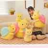 Cute Snail Strawberry Plush Toy Stuffed Animal Cartoon Bear Pp Cotton Long Plush Pink Blue Kids Pillow Birthday Gift 22cm