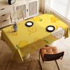 Anime Cute M-Molang Home Tablecloths Dining Decoration And Rectangular Table Accessories Waterproof Cloth Anti-stain