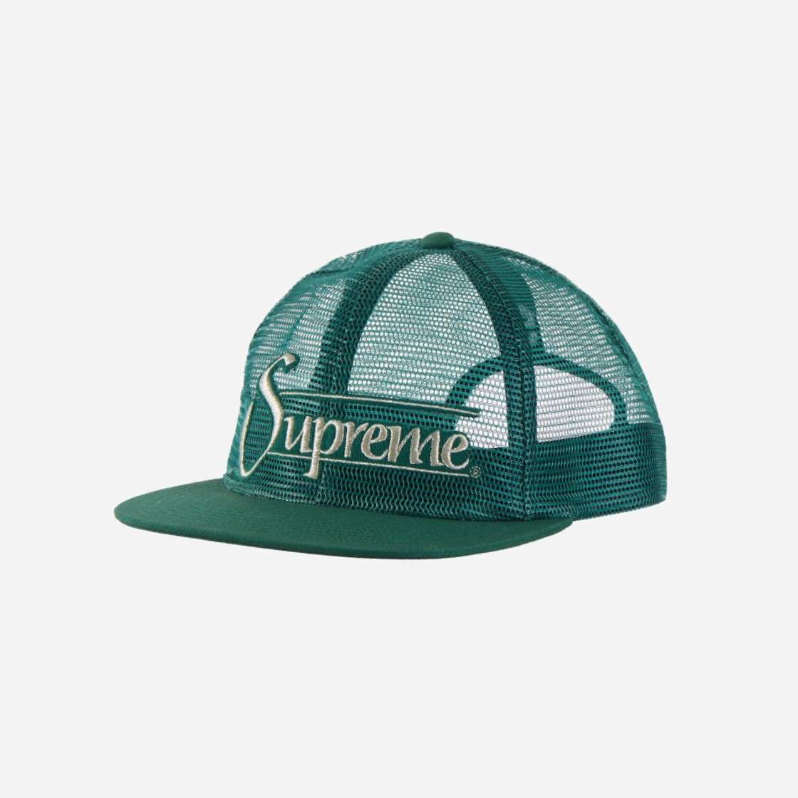 

Supreme Mesh 6 Panel Cap Green 23SS -