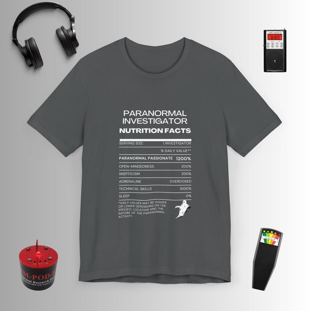Ghost Hunter Shirt Paranormal Investigator TShirt Halloween Shirt S
