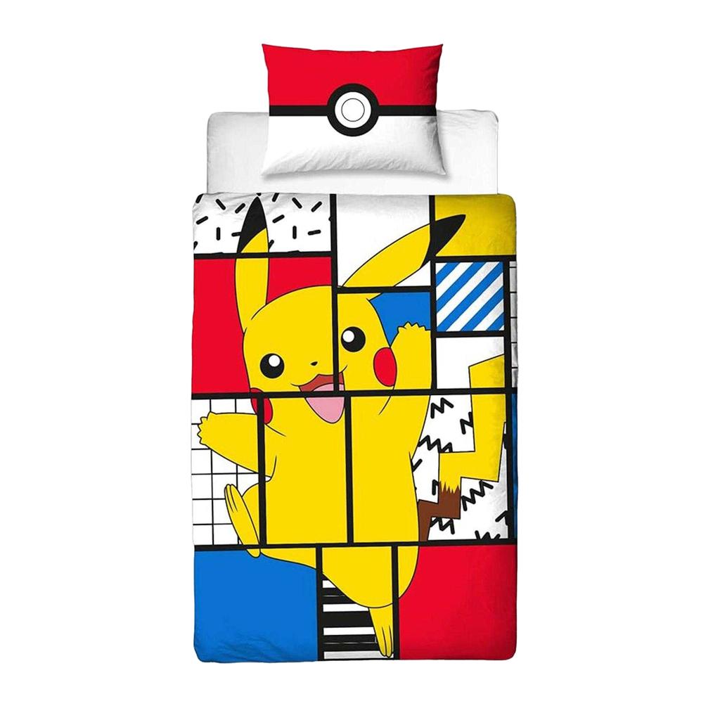 Pokemon Super Memphis Reversible Duvet Set