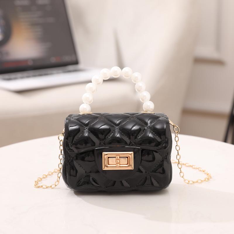 2024 Pearl Jelly Mini Bag: Ladies' Cross-Body, Handheld & Lipstick Pouch