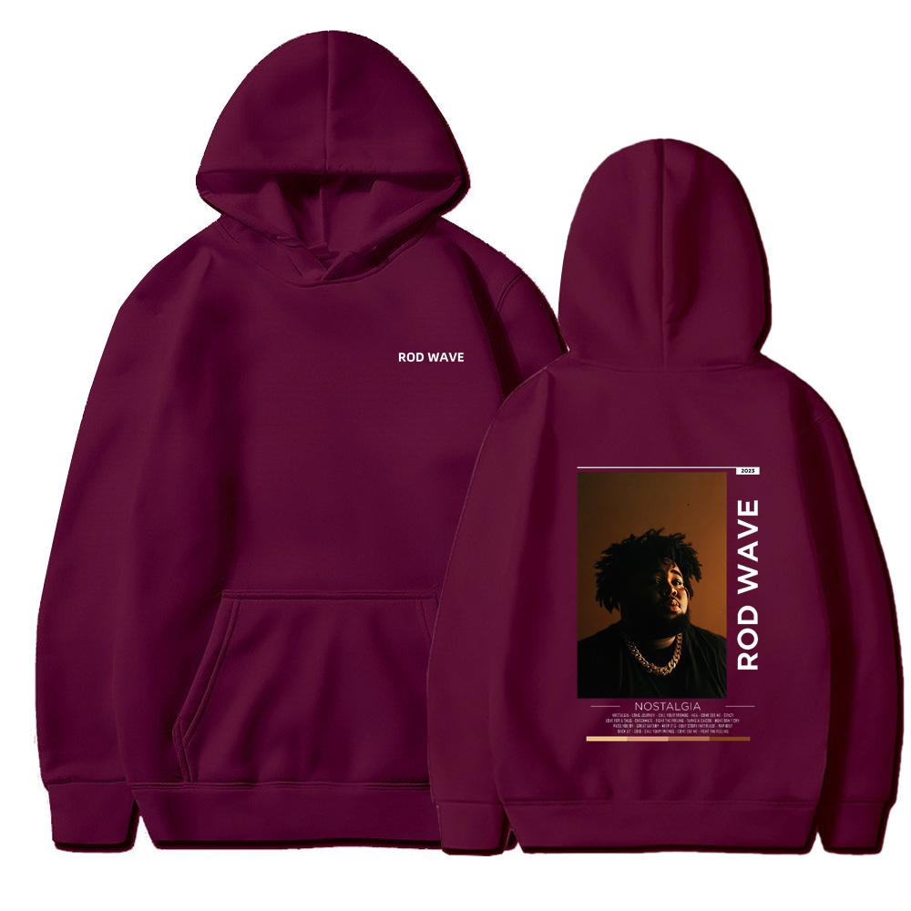 

Rod Wave Nostalgia Essential Hoodies Мужские Женские Толстовки С Капюшоном Модные Повседневные Пуловеры в Стиле Хип-Хоп Осенние Мальчики Девочки Черные Уличные Толстовки С Капюшоном XXXL
