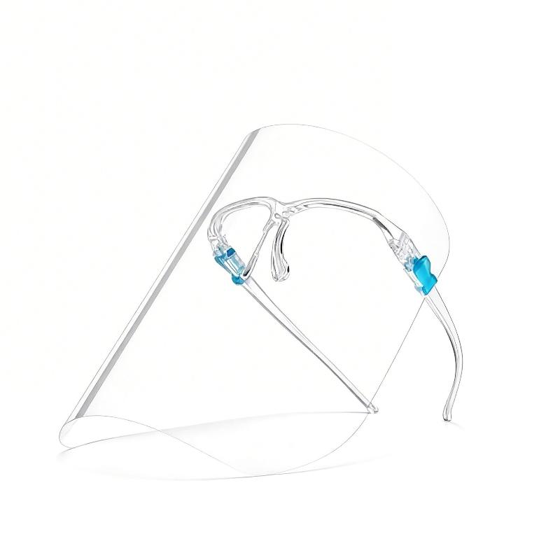 Face Shield Transparent Full Face Cover Safety Protective Film Tool Anti-Oil Anti-Fog Kitchen House Clean Dust Proof Mask