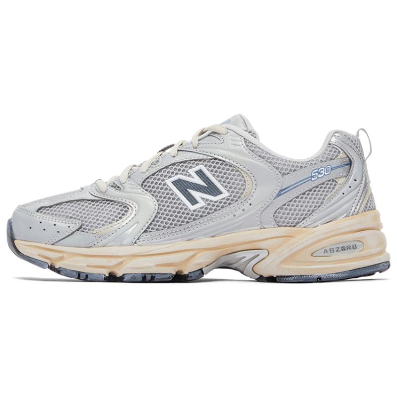 

New Balance 530 Vintage Silver Metallic Moonbeam Sneakers MR530VS 37