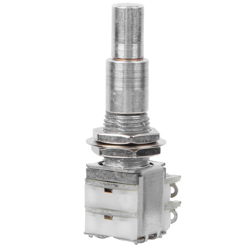 2PCS B50K Value Bass Guitar Potentiometer Metal B50K Potentiometer  Electric Bass Guitar