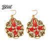 Beach Vacation Accessories 1 Pair Retro Style Bohemia Earrings Hand-Woven