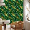 Bottle Green Ink Wallpaper for Living Room and Bedroom 50x1000