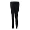 Id Kn Pt 3S Striped Comfortable Soft Knitted Sports Pants Women Pants Black DX8261