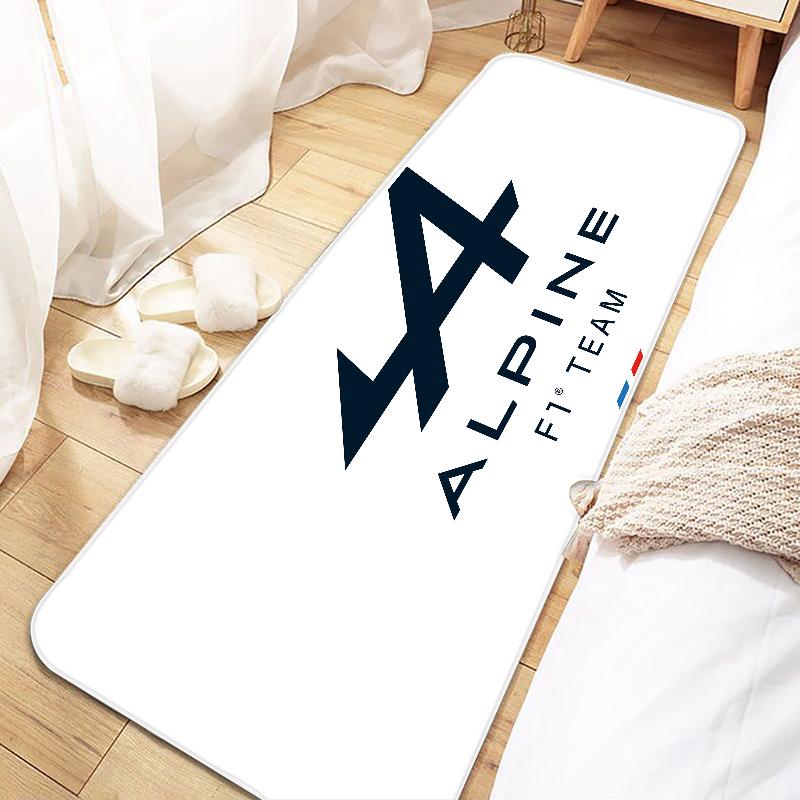 F1 Racing A-alpines Door Mat Entrance Non-slip Doormat Washable Kitchen Carpet Living Room Hallway Rugs Bathroom Bath Door Mats