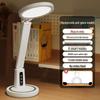 LED Desk Lamp: Eye Protection, Bedside & Study Light for College Dorm; Night Light with Charging & Timer; Compact & Stylish Design