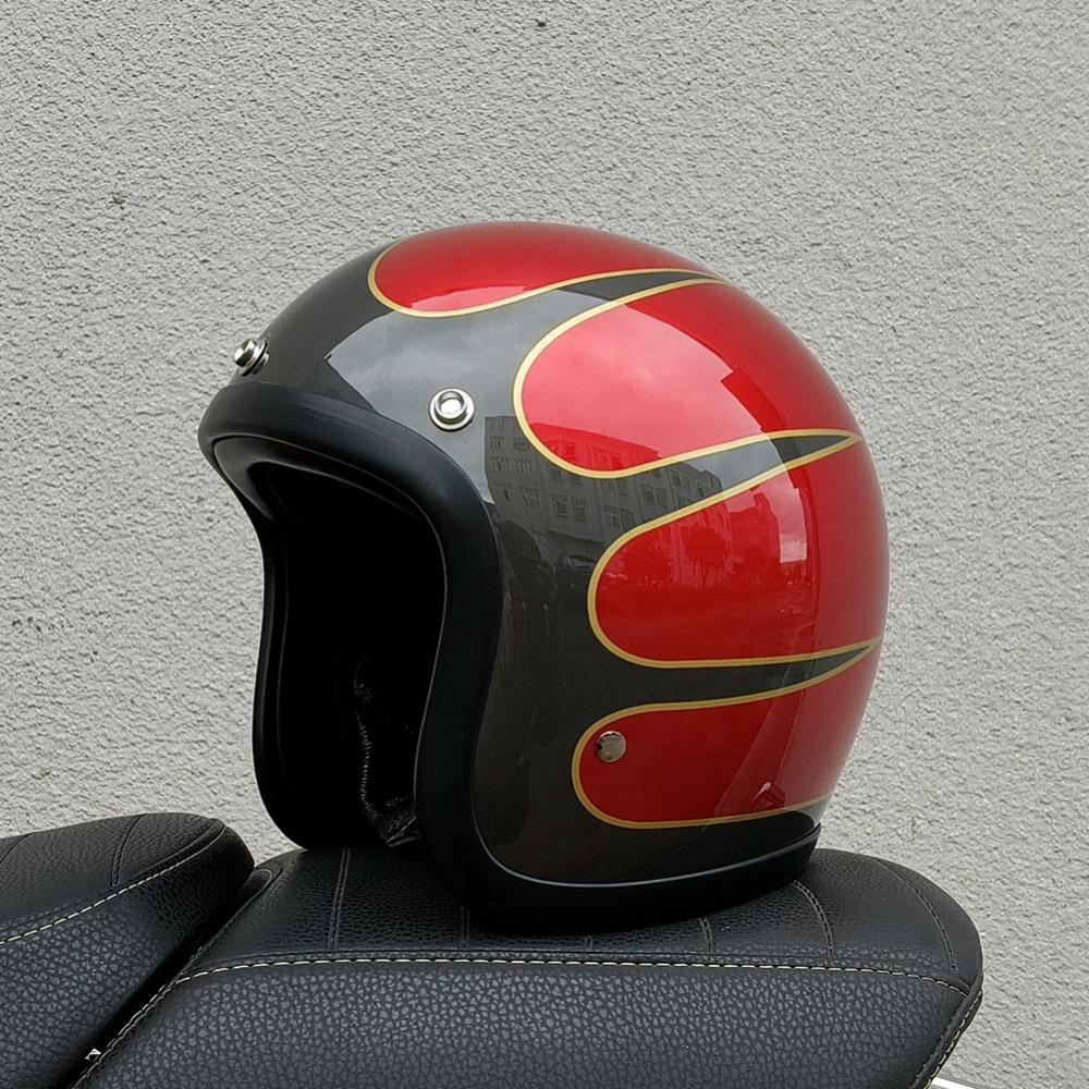 Helmet Half Helmet Retro Helmet Fiberglass Motorcycle Helmet