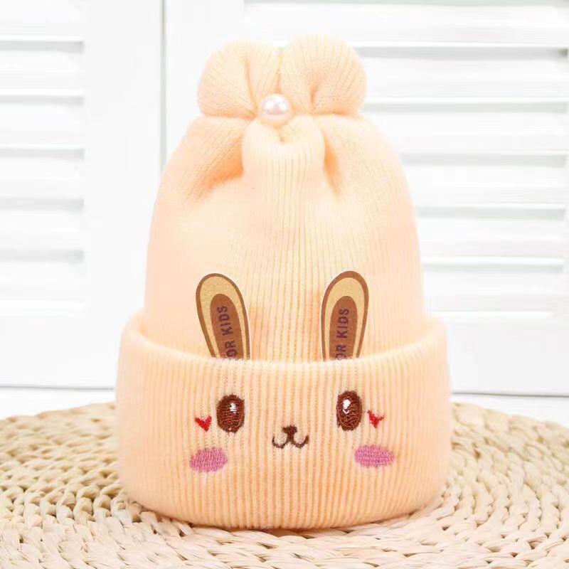 Newborn Baby Hat Baby Hat 0-6 Months Boy and Girl Baby Hat Warm Double Layer Children's Hat