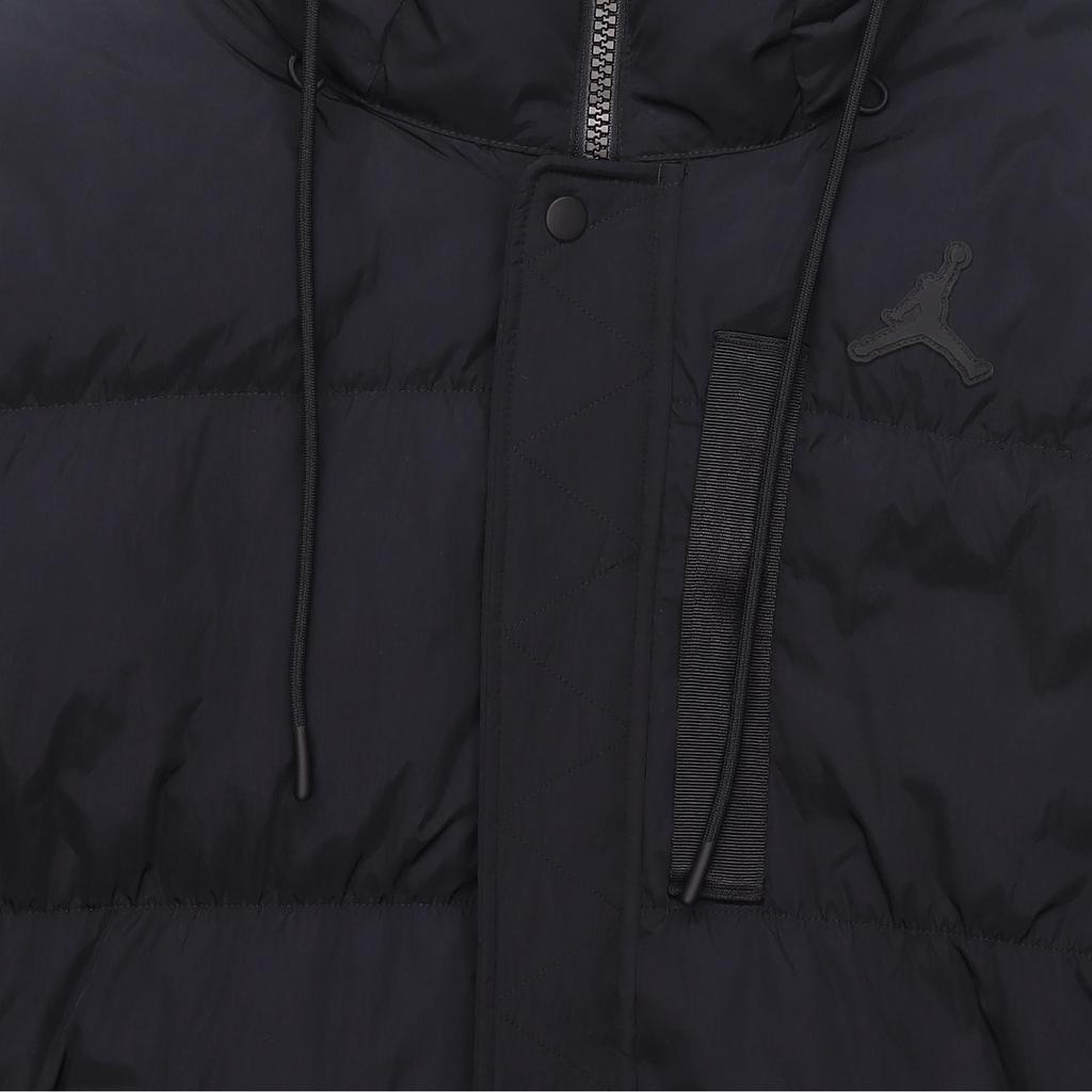 Jordan Veste doudoune à capuche zippée avec logo imprimé uni pour homme Vêtements d'extérieur Noir DZ4554-010