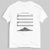 Homme T Shirt Summer Unisex Tshirt The Sound of Silence T Shirt Sheet Music Visual Puns Punny Simon and Garfunkel Brand Top Tees