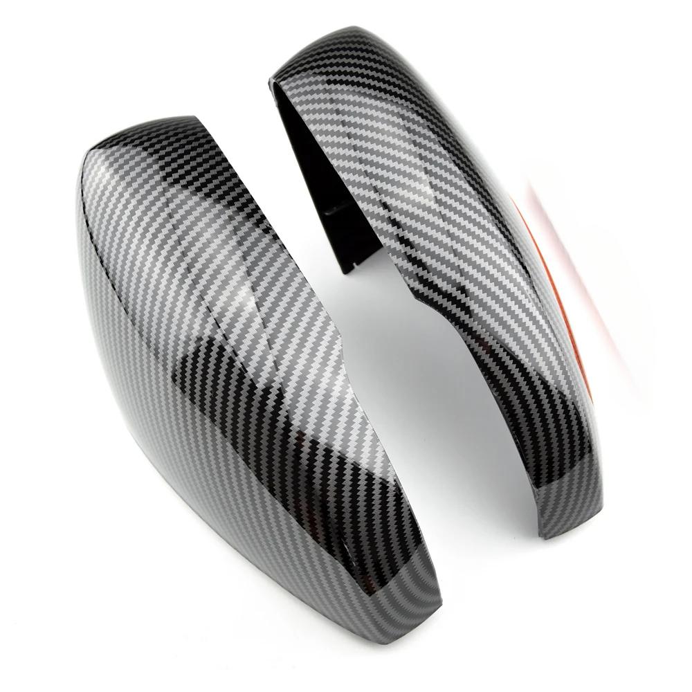 Car Rearview Mirror Cover Caps For VW Polo 6R 6C Side Door Wing Mirror Cover For Volkswagen 2010 2011 2012 2013 2014 2016 2017