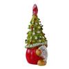 Resin Gnome Christmas Tree Tabletop Christmas Tree Resin Crafts Gnome Statue Home Ornaments Christmas Decoration