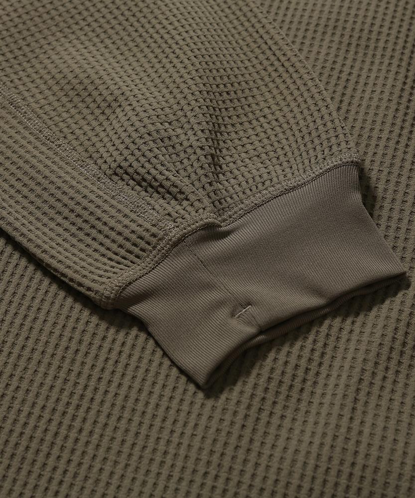 MOIF [Aw26] Advanced Waffle L/S Tee / Stone