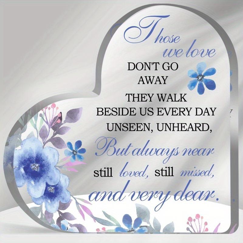 

Мемориал «Те, кого мы любим, не уходят» - Цветочный подарок соболезнования в память об утрате чистый