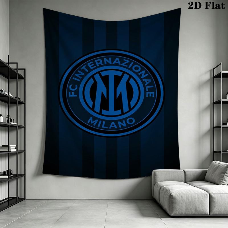 Inter Milan Logo Phone Wallpaper Bedding 1 Duvet Cover 2 Pillowcase Without Core Duvet Cover And Pillowcase Soft And Comfortable