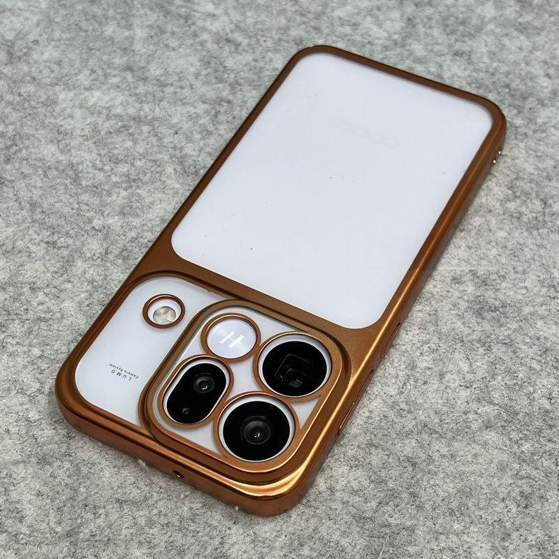 Fashion Electroplating Matte Slim Phone Case for OPPO FInd X9S Pro X9Pro X9 5G Camera Full-protect Shockproof Protect Back Cover